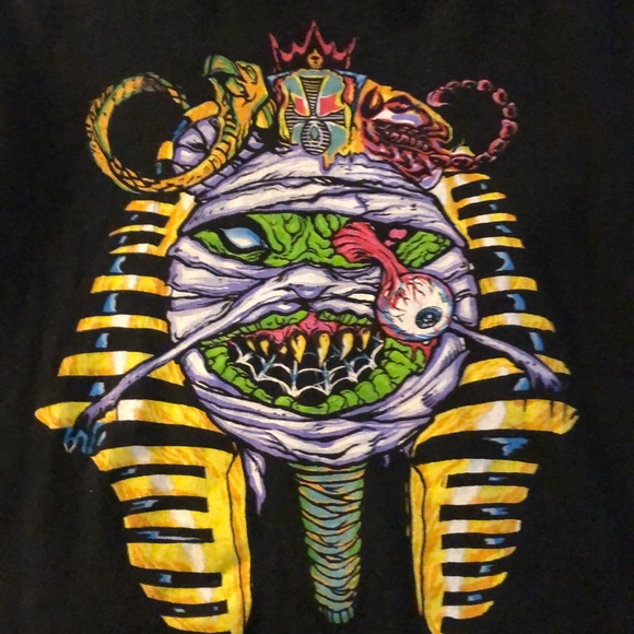 BACK FROM THE DEAD Mishka Zombie Pharaoh tee - Picture 3 of 4